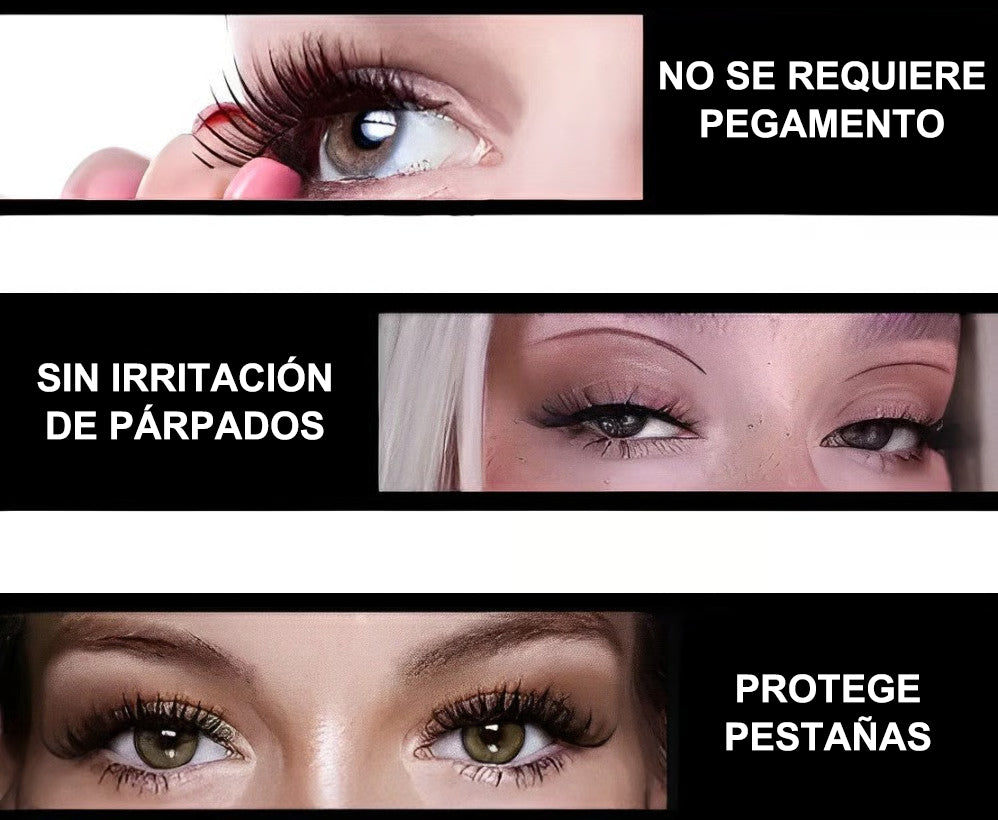 🏆Solo Hoy Precio Especial: $9.99!!🤩Pestañas autoadhesivas premium reutilizables ¡Fácil, rápido, seguro!💖
