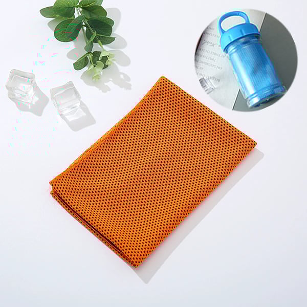🔥ÚLTIMO DÍA COMPRE 1 LLEVE 1 GRATIS!!💥❄️Toalla Portátil y Reutilizable con Botella para la Refrigeración, Suave y Absorbente