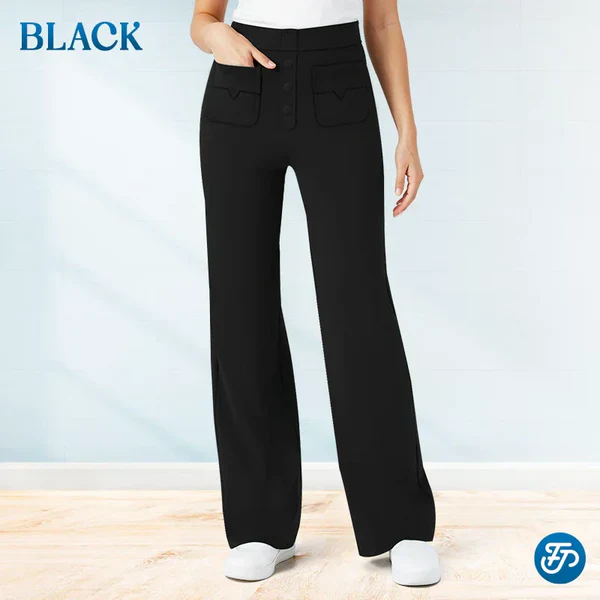 💖ÚLTIMO DÍA 50% DE DESCUENTO💷Pantalones Elásticos Casuales de Cintura Alta para Mujeres