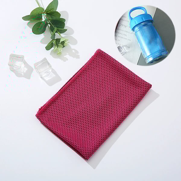 🔥ÚLTIMO DÍA COMPRE 1 LLEVE 1 GRATIS!!💥❄️Toalla Portátil y Reutilizable con Botella para la Refrigeración, Suave y Absorbente