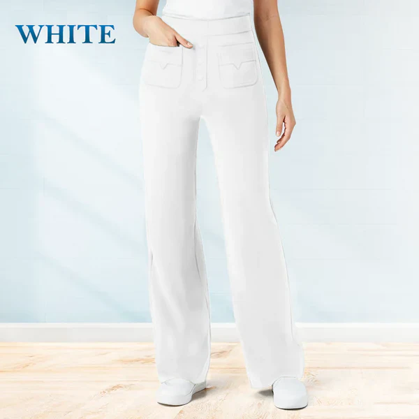💖ÚLTIMO DÍA 50% DE DESCUENTO💷Pantalones Elásticos Casuales de Cintura Alta para Mujeres