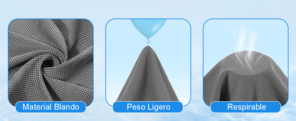 🔥ÚLTIMO DÍA COMPRE 1 LLEVE 1 GRATIS!!💥❄️Toalla Portátil y Reutilizable con Botella para la Refrigeración, Suave y Absorbente