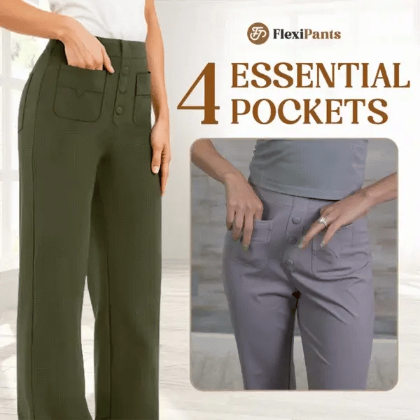 💖ÚLTIMO DÍA 50% DE DESCUENTO💷Pantalones Elásticos Casuales de Cintura Alta para Mujeres