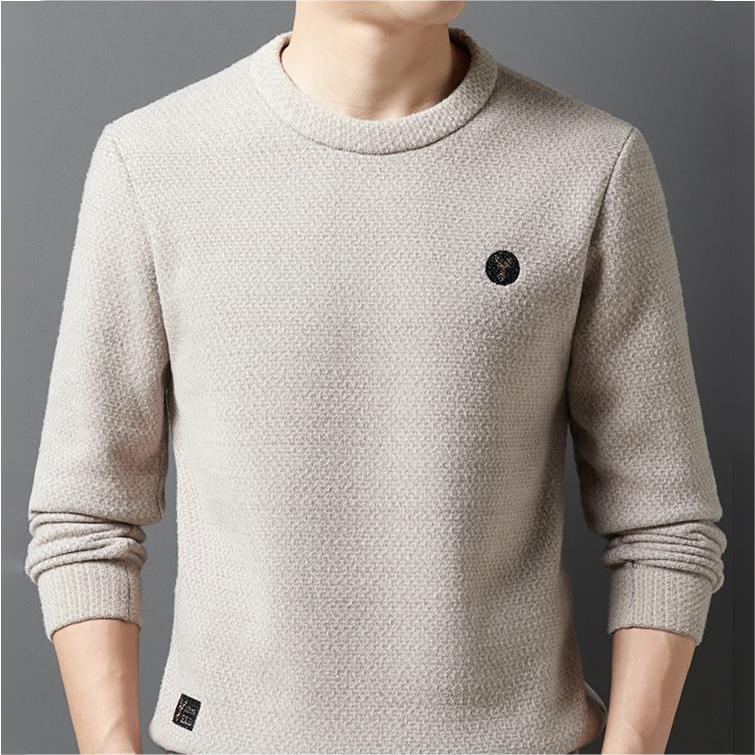 ✨ Top de cuello redondo acogedor de hombres - Regalo ideal🎁