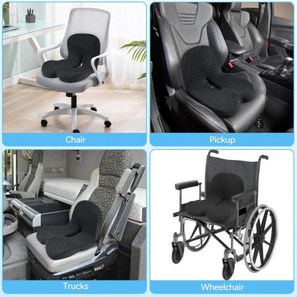 🔥SOLO HOY 50% DE DESCUENTO!!🚗Cojín de Asiento Antideslizante de Espuma Viscoelástica