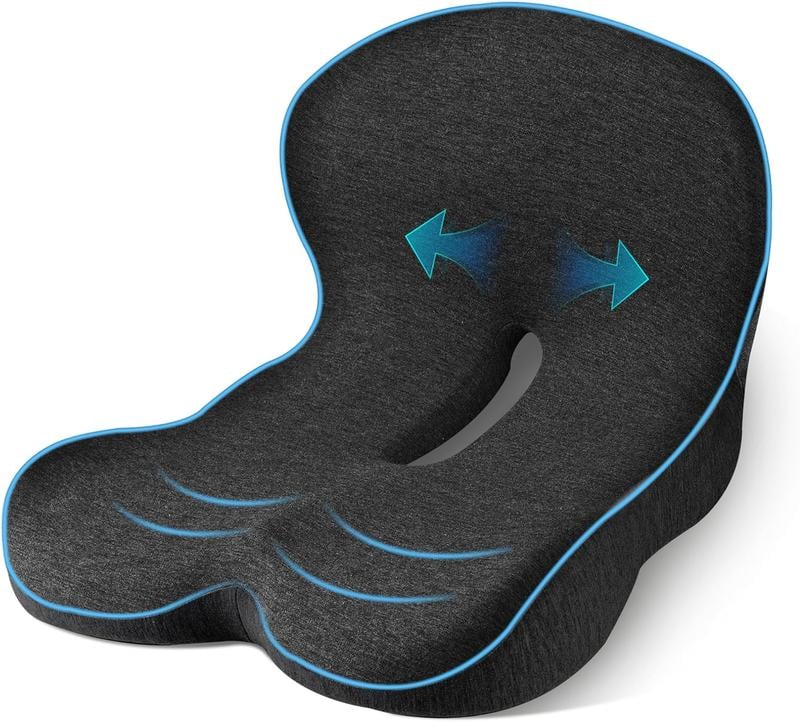 🔥SOLO HOY 50% DE DESCUENTO!!🚗Cojín de Asiento Antideslizante de Espuma Viscoelástica